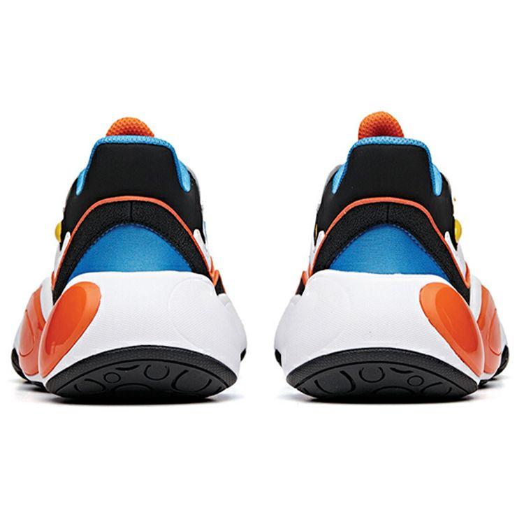 Anta Face Pattern Series Mesh Synthetic Leather Shock Absorbing Non-Slip Wear-Resistant Balance Low-Top Casual Shoes Men Sneakers 912028860-3