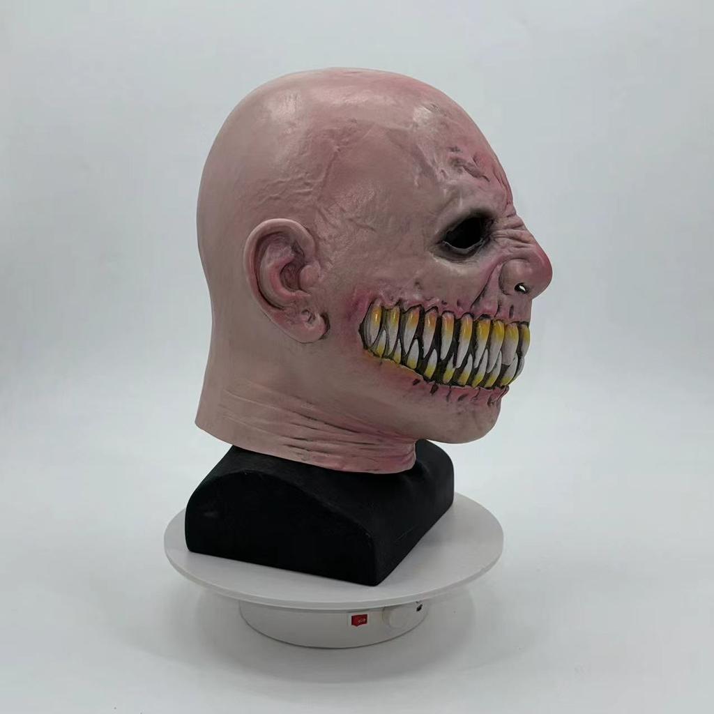 Halloween Horror Headgear Mask Vasago Devil's Fangs Demon Tracking the terrifying demon latex mask