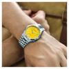 Citizen Men's Analog Automatic Watch Yellow Dial One Size Mechanical