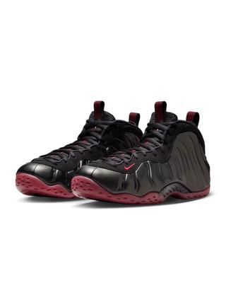 IB2219-001 Air Foamposite One Cough Drop Sort og Varsity Rød 2025 (Mænds)