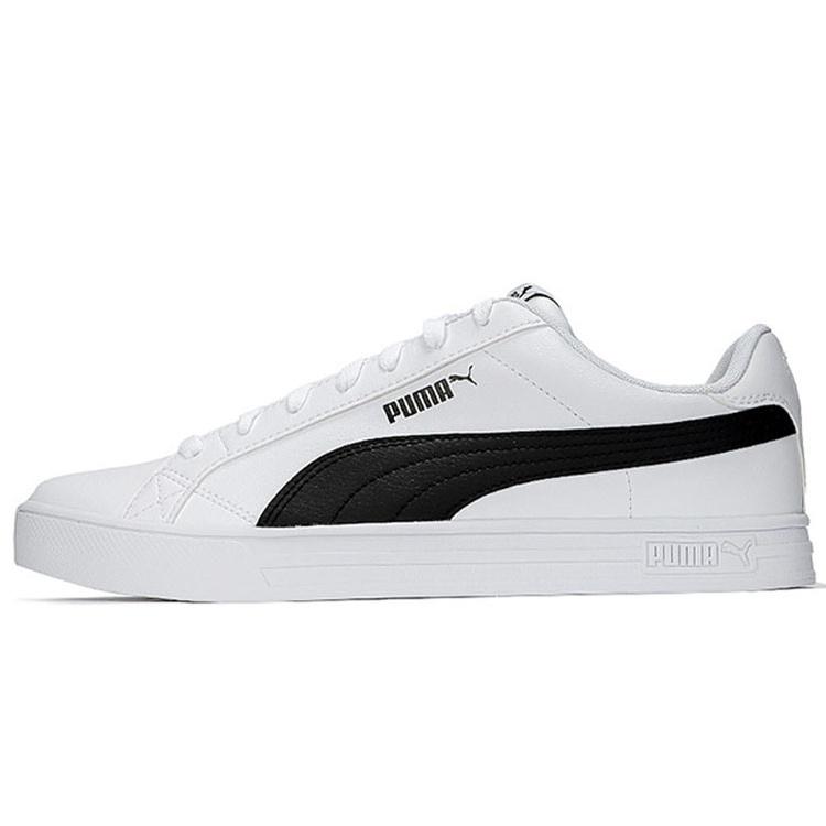 PUMA Smash Vulc V3 Lo  White Black  Men s 380752-02 EU 36