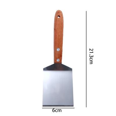 DIY Baking Fried Cooking Utensil Cooking Turner BBQ Shovel Fish Spatula Kitchen Accessories