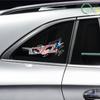 Car sticker anime animation look  body scratch cover computer case decoration waterproof sticker