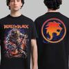 Beast In Black European Tour 2026 Merch Tee Cyber Apocalypse Two Sided T-Shirt