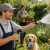 Electric Washer Spray Wand  Pressure Washer Wand Rotatable 3 Modes Pressure Nozzle Sprayer High Pressure Wash Gun with foam tank