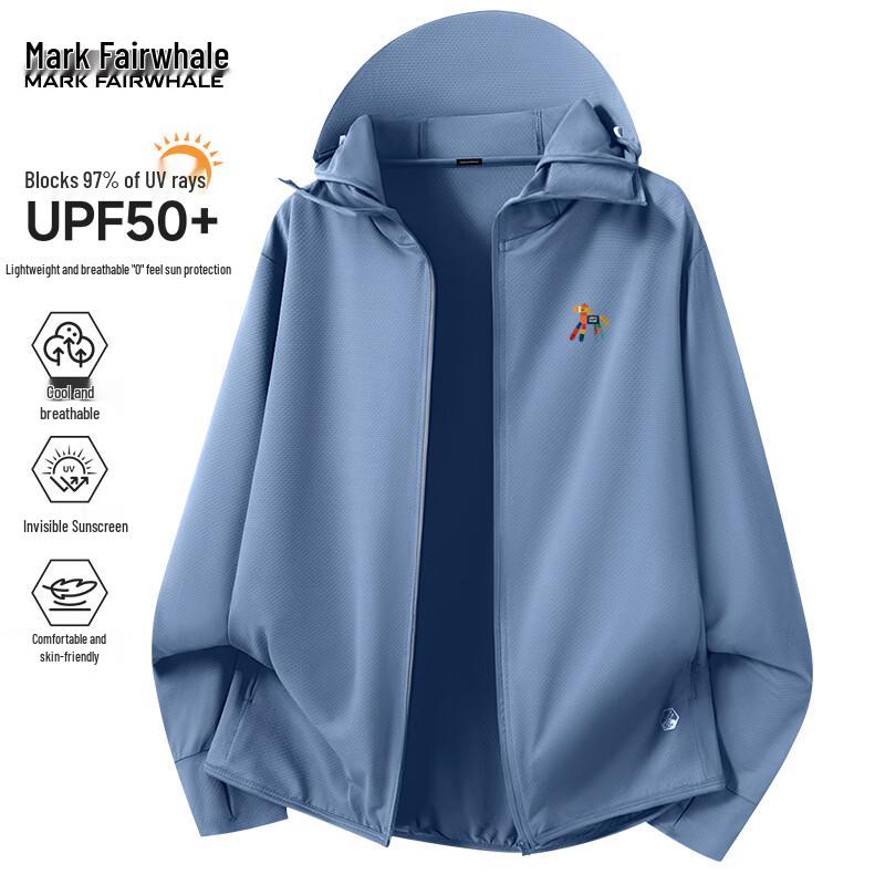 

Mark Hua Fei Men s Hooded UPF 50+ Sun Protection Jacket M