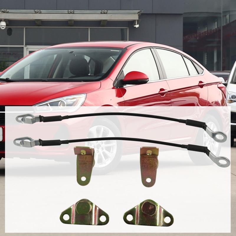 Heckklappenscharnier-Einsatz-Set Heckklappen-Zugschnur-Reparatursatz für GMC für OE:15074252,88980509