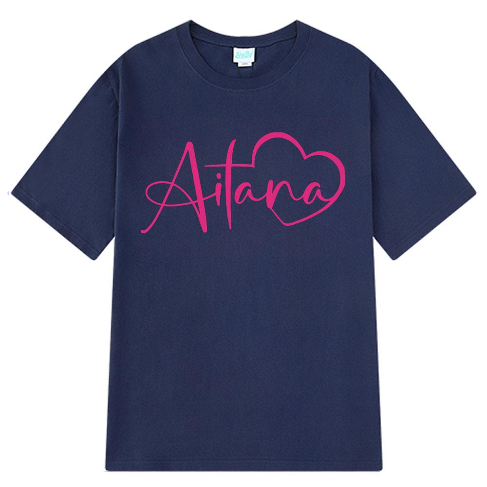 Singer Aitana Ocana Tour 2025 Aesthetics T Shirts Men Women Cotton Casual Short Sleeve Tops Summer Harajuku Casual Tshirt