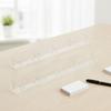 2 Pieces WallMounted Card Organizer with Dividers Transparent Clear Acrylic Business Rack