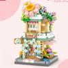 House Building Blocks Household Appliance Dessert Store Street View Snack Children's Toys Boys Girls Gifts Compatible With Lego