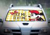Tataway Front Sun Shade for Car SUV 150 X 80 Cm Minnie Pattern
