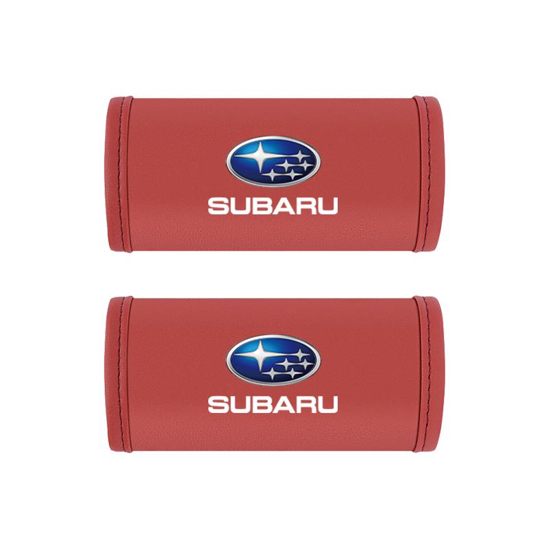 Car Roof Handle Protection Cover Gloves Interior Accessories For Subaru STI WRX Forester Impreza Legacy Outback XV BRZ Tribeca PP444