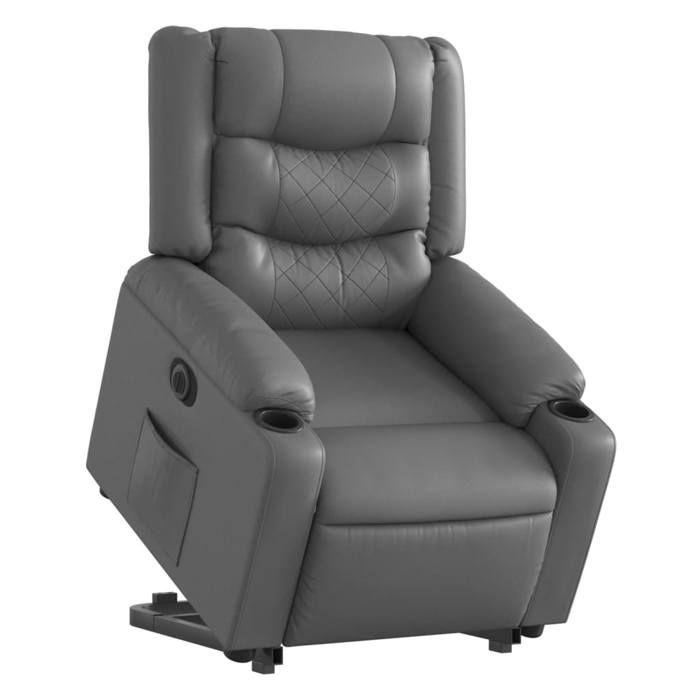 VidaXL Electric Recliner, Relaxation Chair with Adjustable Backrest and Footrest, Living Room Seat 3206562