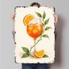 Summer Iced Cocktail Metal Wall Art Fruit Theme Decor for Home Kitchen Dining Room Decoration