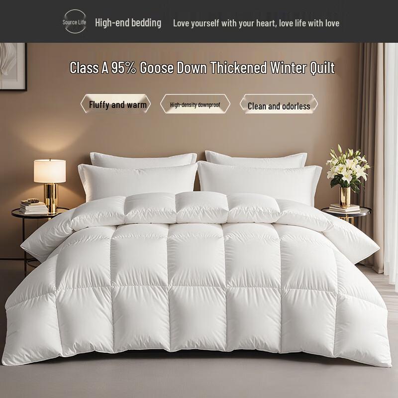 YuanShengHuo Cloud Top Luxury 95% Goose Down Comforter