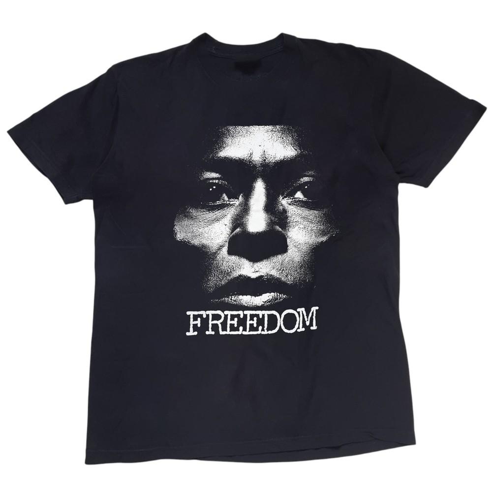 

Новая футболка Miles Davis Freedom Подарок для фанатов Унисекс S-5XL 2DO1289 Унисекс футболка L