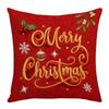 Machine Washable Christmas Pillow Covers 45x45 cm Square Pillow Case  Holiday Season