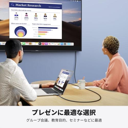 UGREEN USB Type C HDMI Conversion Cable 1M 4K@60Hz USB C HDMI Conversion [Unidirectional Communication] [Only Compatible with USB-C Including DP Alt M