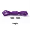 Elastic Laces Sneakers Round Shoelaces Without Ties Rubber No Tie Shoe Laces Shoes Kids Adult Quick Shoe Lace Rubber Bands
