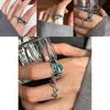 Chic Minimalist Copper Ring With Geometric Design Adjustable For Women 2024
