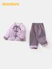 DUUDUU 2025 Chinese Style Baby Girl First Birthday Outfit – Autumn/Winter Cotton Two-Piece Set