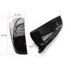 Left and Right Rear View Mirror Cap Cover Glossy Black Replacement for BMW X5 E70 X6 E71
