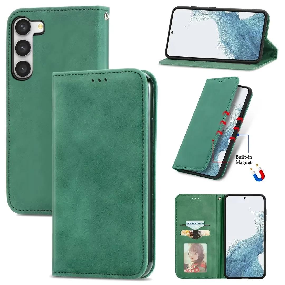 

Magnetic Flip Leather Case For Huawei P20 P30 P40 P50 Pro Lite Luxury Wallet Card Holder Stand Mate 50 40 30 20 Pro Phone Cover For P20 зелёный
