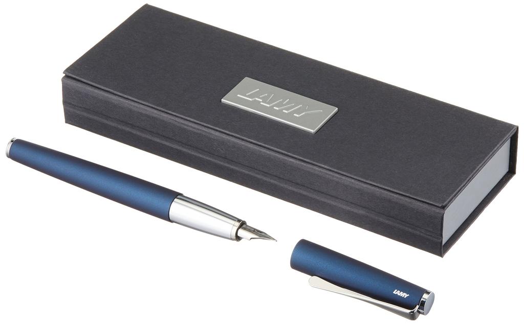 LAMY Studio Fountain Imperial Nib by LAMY Pen, Blue, Ex-Fine (L67IBEF) [item]