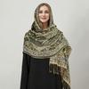 Bohemia Pashmina Hijab Scarf Long Muslim Cashmere Shawl Female Foulard Soft Turban Head Wraps For Women Headband Luxury