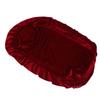 Grand Piano Cover with Double Stool Cover Breathable Red Gold Velvet Scratch Resistant Piano Dust