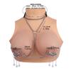 QKKQ Choker Leather Collar Nipple Clamp Breast Clip Chain Couples SM Sex Toys for Women Adult Games Erotic Products
