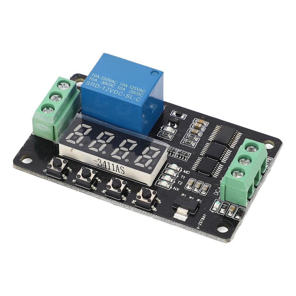 Time Delay Relay 1 Channel DC 12V Timer Control Switch Controller Module 18 Preset Functions