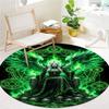 Seven Deadly Sins Round Area Rug,Carpet Rug for Living Room Bedroom Sofa Playroom Decor,Non-slip Floor Mat