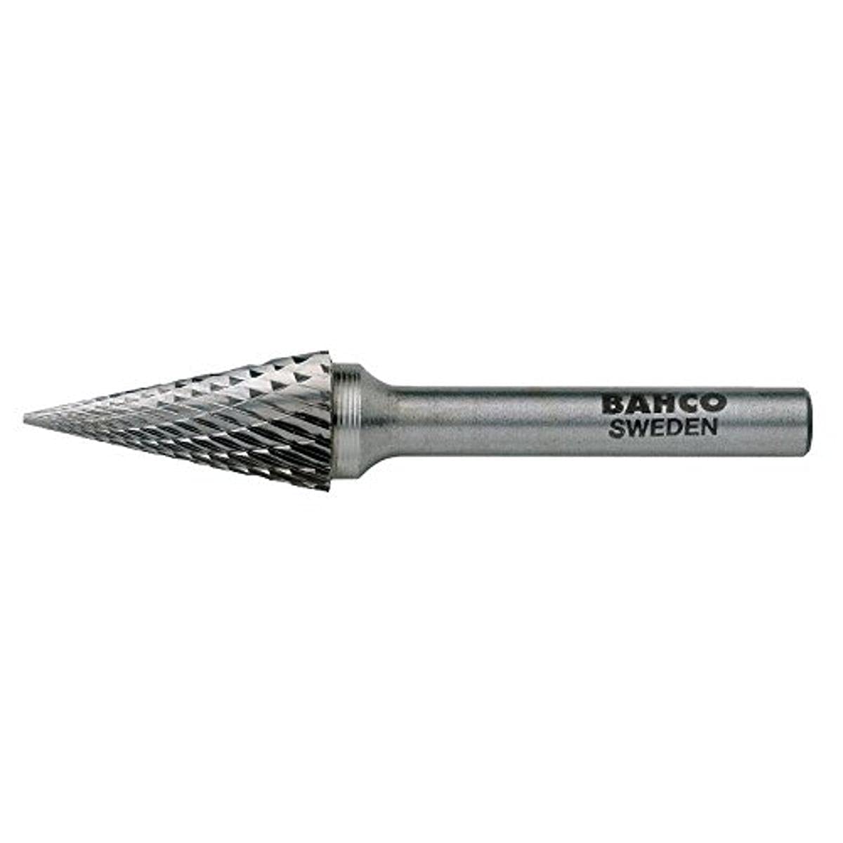 

BAHCO Carbide Bur, Pointed Carbide Rotary Bur, Double Cut, BAHM1022M06X
