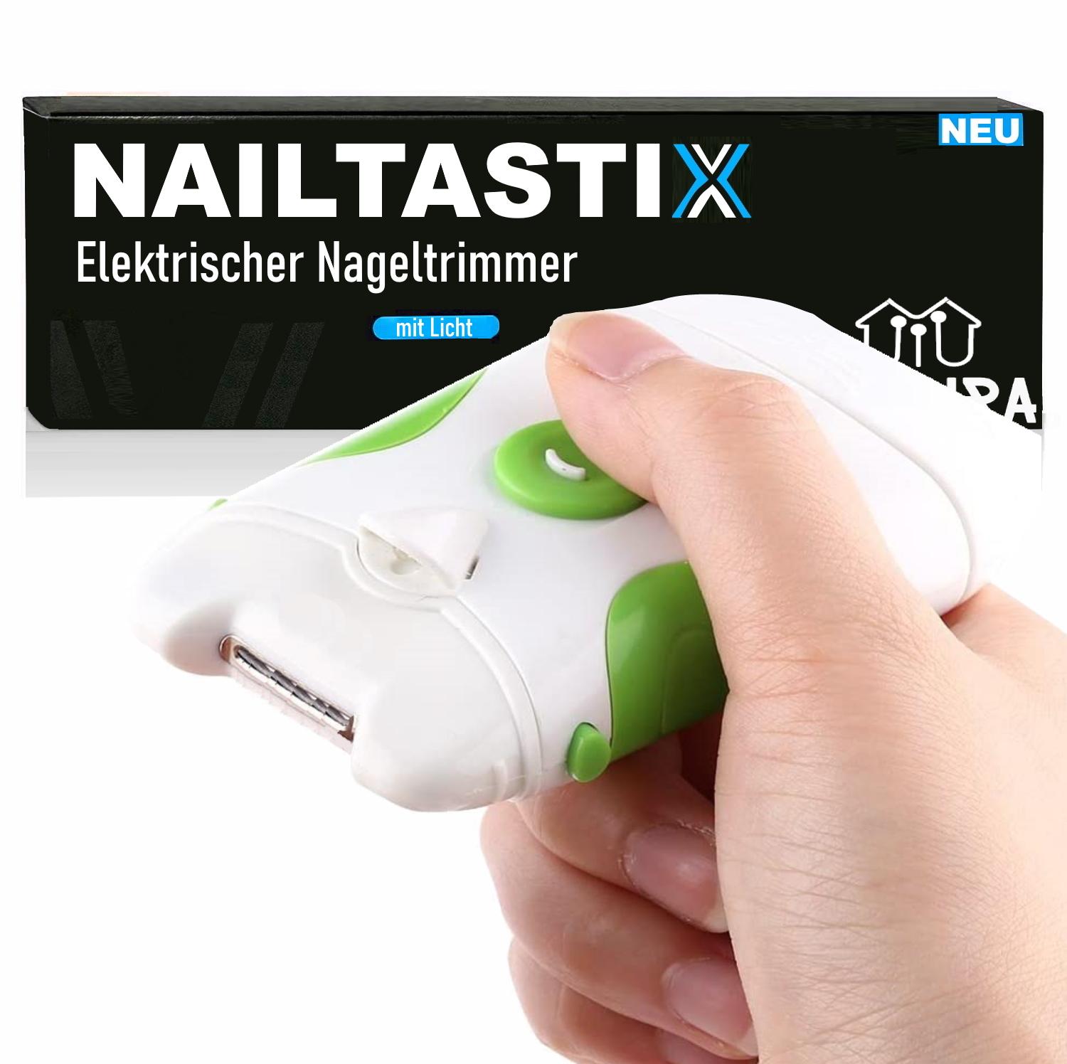 

NAILTASTIX Машинка для стрижки нігтів Ножиці для нігтів Кусачки для нігтів Фрезер для нігтів Пилка електрична