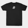 Men Black Print T-shirt Commencal No-Cut Transfer Paper Print Cotton Tshirt