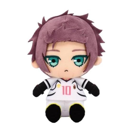 Bandai Namco Nui TV Anime  Blue Rock  Chibi Plush Toy Sae Itoshi 3154 Size: Approximately H140mm