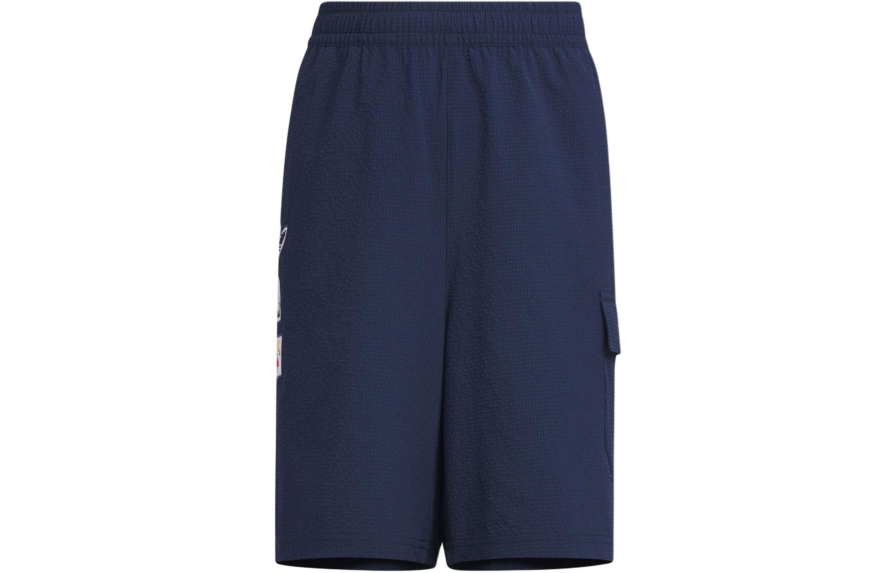 Adidas Originals EGAME GRAPHIC SHORTS Kids College Navy JI9837 176