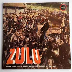 

LP Record JOHN BARRY Zulu Original Motion Picture Sound NR5012 Ember Records 1964 UK Soundtracks Musicals Used