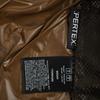 North Face Warm and Windproof Spliced Down Jacket for Women, Brown and Green