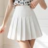 Women Pleated Skirts Summer High Waist Zipper Girls Dancing JK Mini Skirts Black Fashion Student A Line Faldas