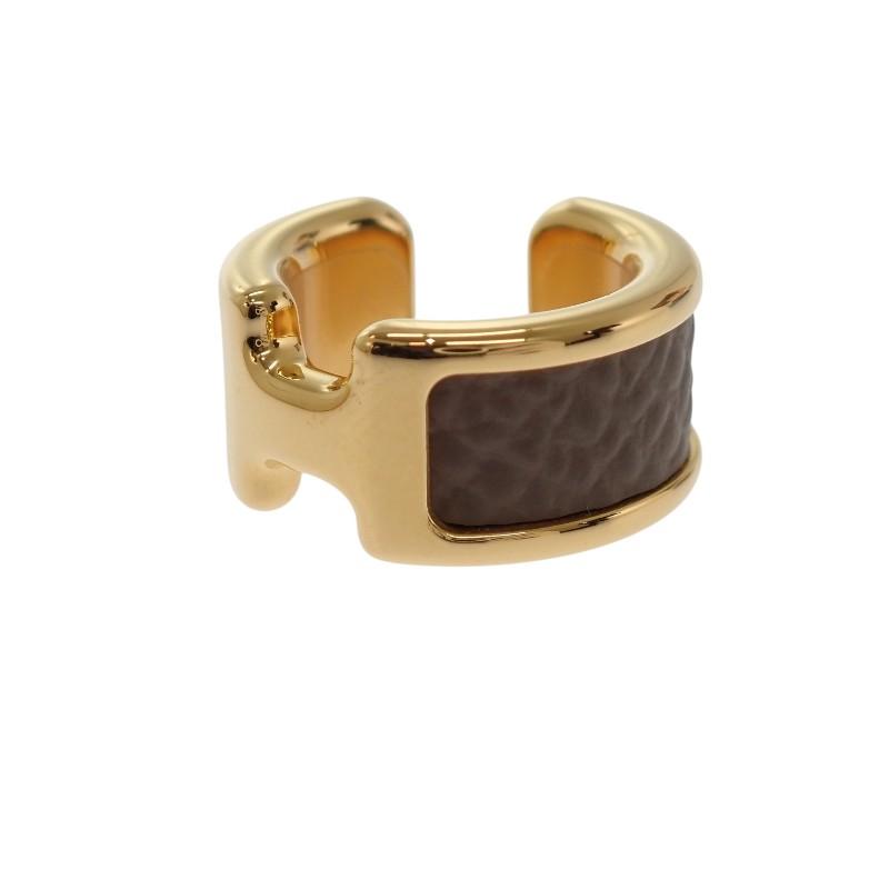 HERMES  H010734CC18  Earring Etope Epsom Women