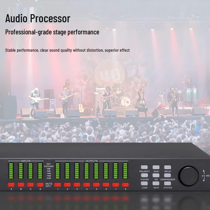 Weishu 4-Input 8-Output Digital Audio Processor