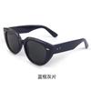 Cat's eye model women's sunscreen sunglasses trendy cool men driving UV protection sunglasses export