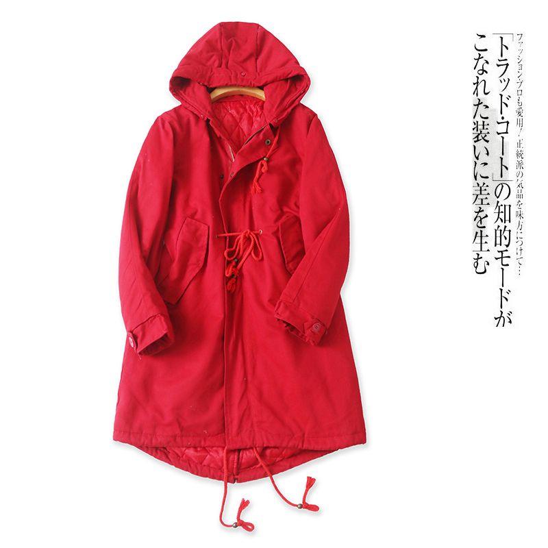 Long Length Cotton-Padded Coat Fall and Winter New Foreign Trade Women's Clothing Hooded Collar Long-Sleeve Zipper Thin Parka Cotton-Padded Coat 27081
