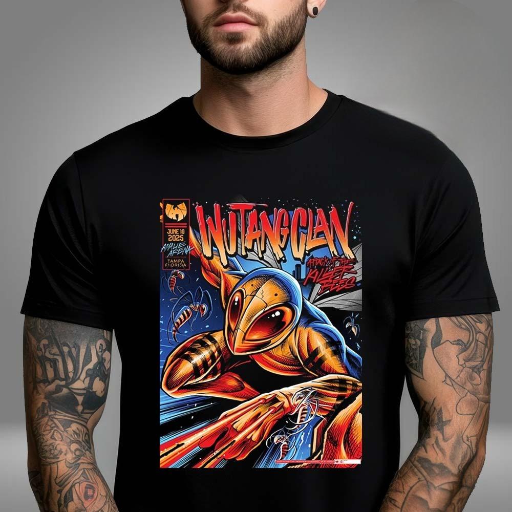 Wu Tang Clan At Nationwide Arena in Columbus OH on July 9 Unisex T-Shirt High-end Luxury Is for Both Men and Women Top Y2k