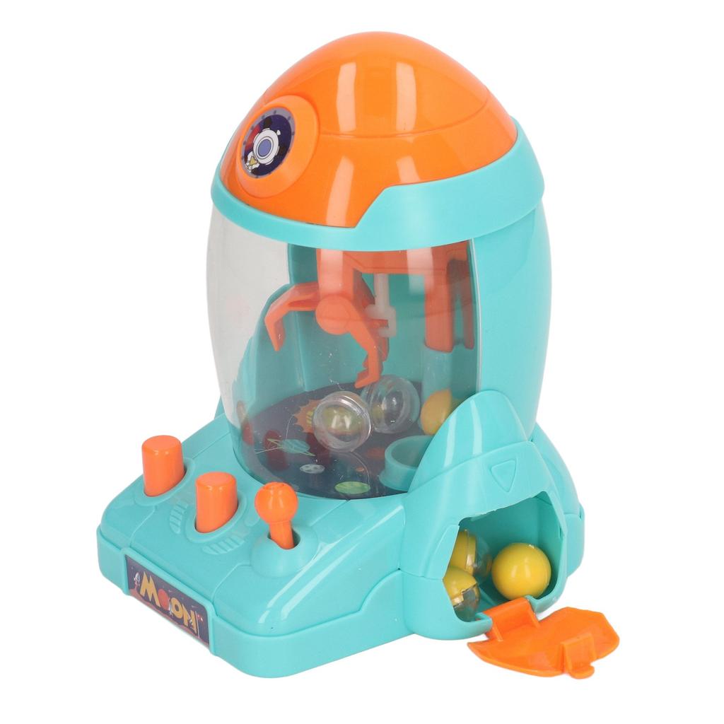 Space Claw Machine Colorful Portable Space Claw Machine for Children Tabletop