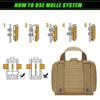Portable Survival Bag Small Belt Waist Bag Pouches Portable Medicine Bag  Hiking