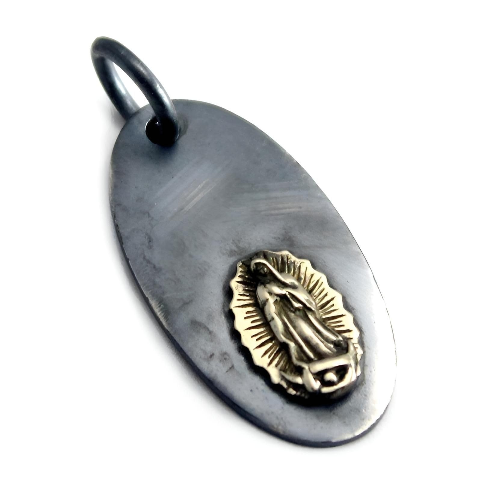 [goodvibrations] Good Vibrations Mexico Virgin Mary Pendant Silver