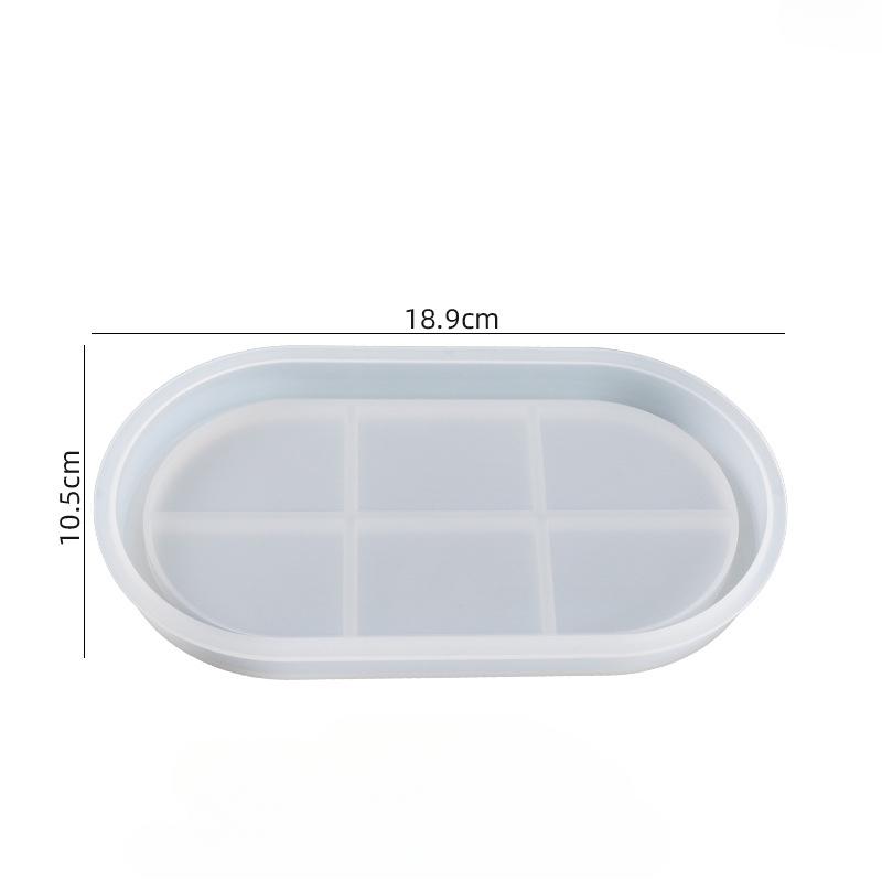 Crystal Dropper Molds, Large, Medium, Small, Oval Plate Molds, Rectangular Ellipses, Storage Trays, Plates, Silicone Molds